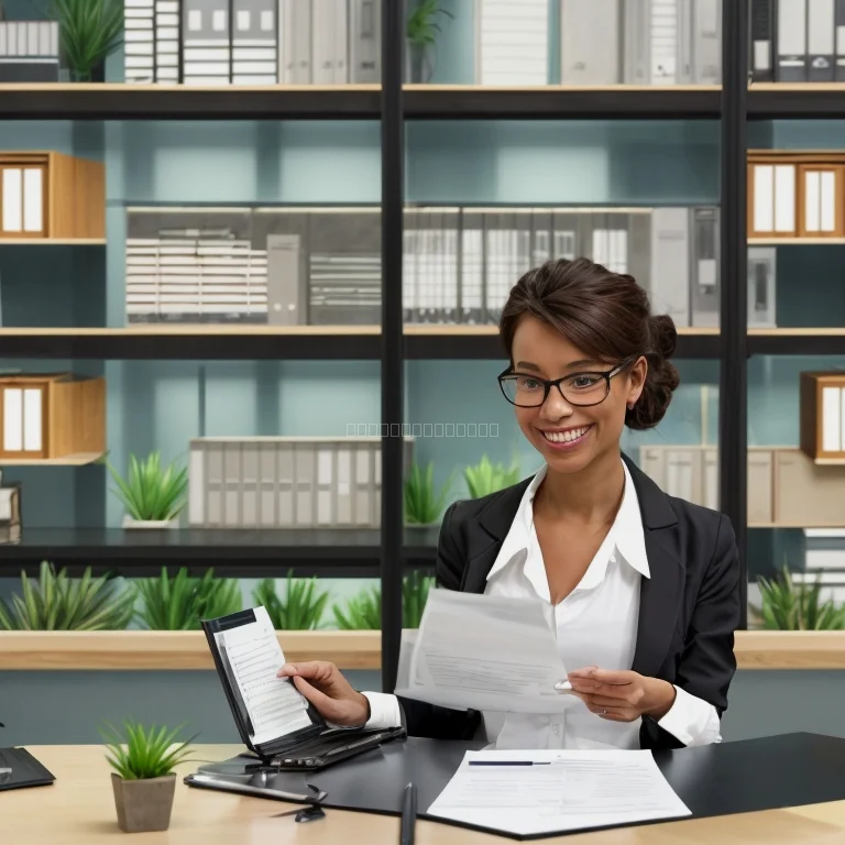 جلسة قانونية في مكتب محاماة